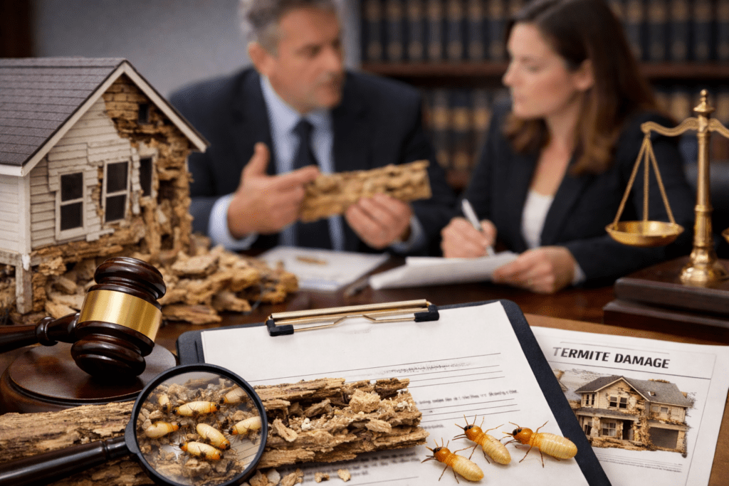 denying your termite damage claim